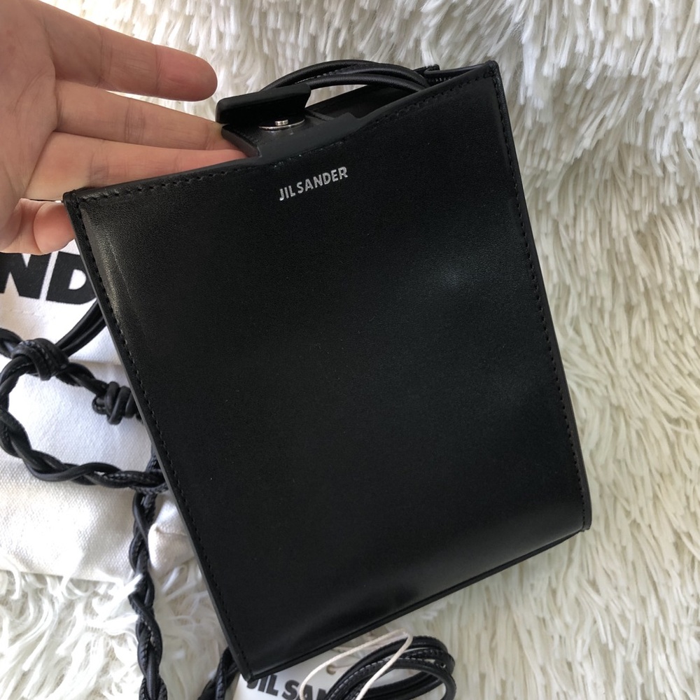 Jil Sander Elegant Black Crossbody Bag